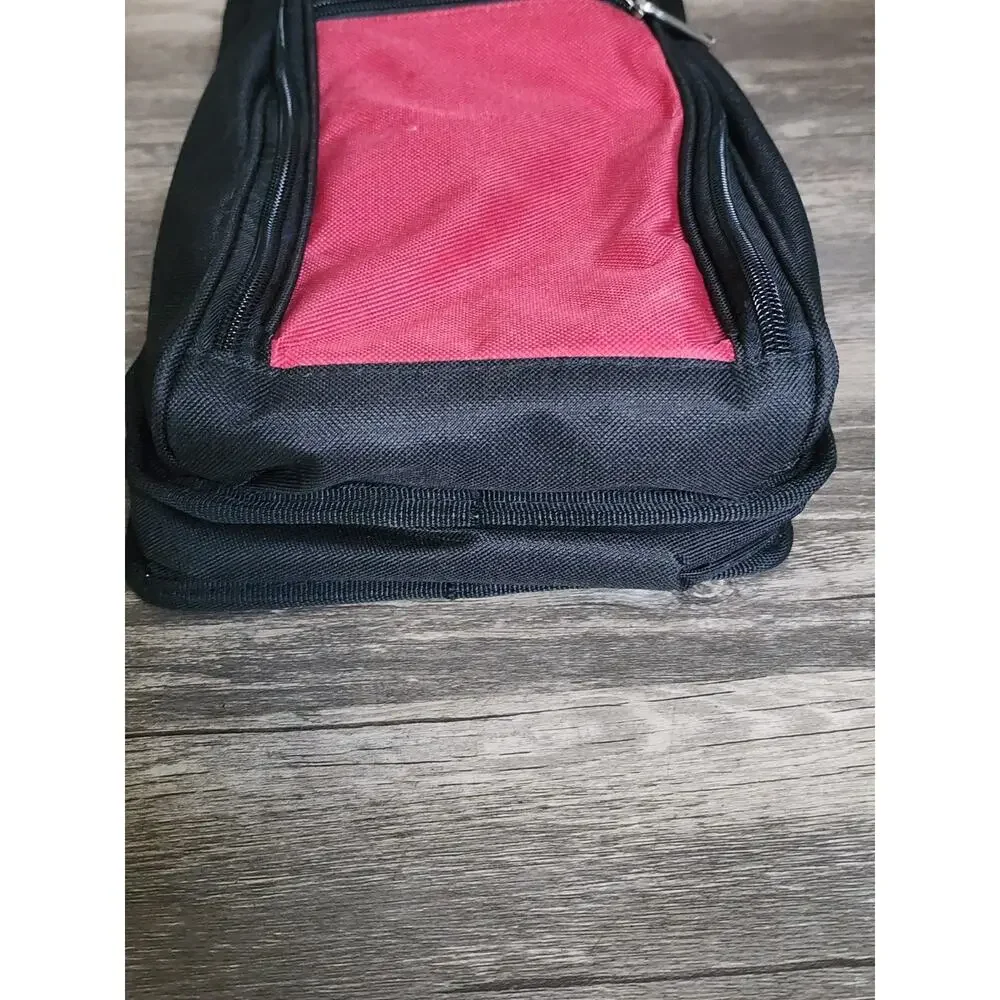 Wine Travel Bag Set Insulated Wine Bottle Carrier Tote Pack Luggage Case